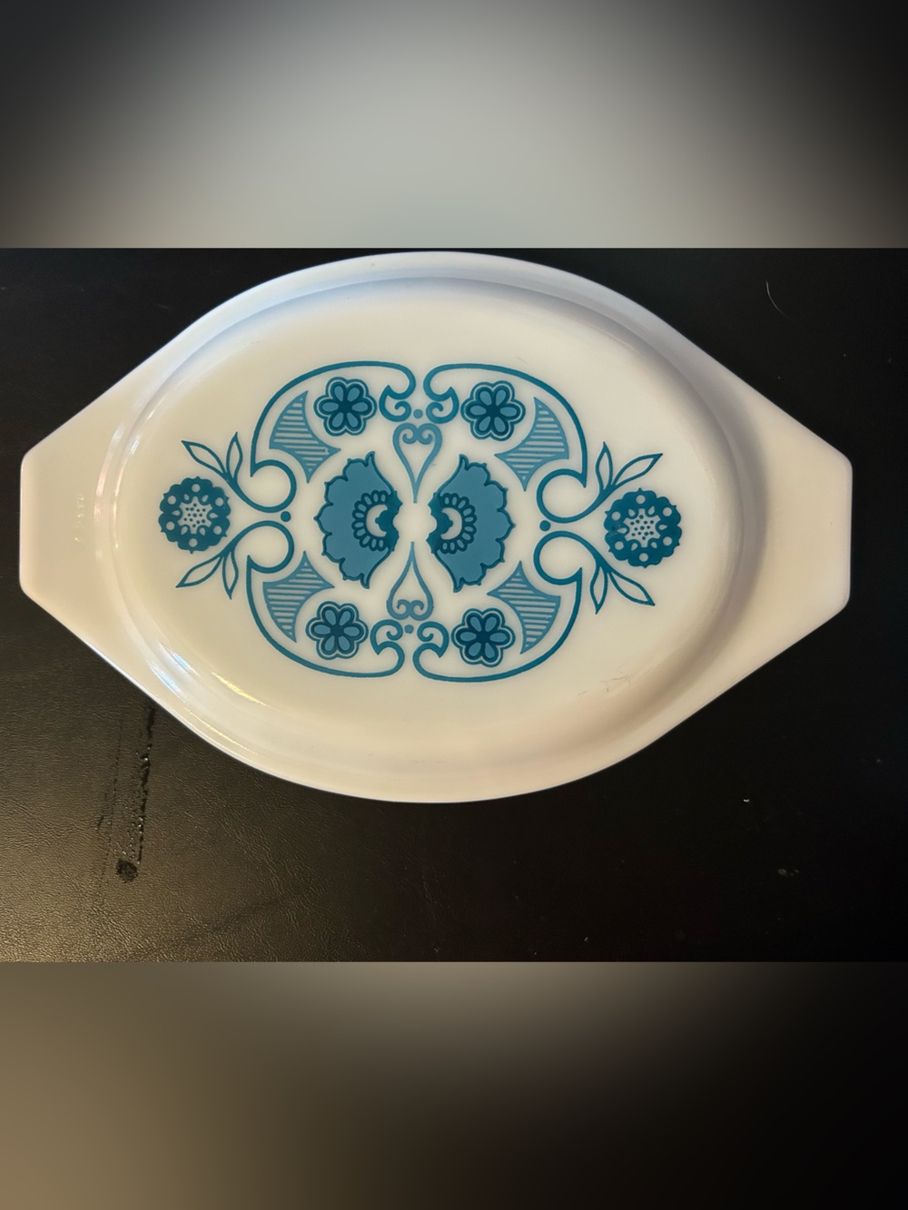 Vintage Pyrex Horizon Blue Casserole Replacement Lid Only 943C 7